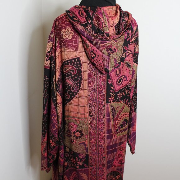 Printed Pashmina Jacket - One of a Kind - NWT - Picture 12 of 15